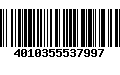 Código de Barras 4010355537997