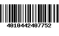 Código de Barras 4010442407752