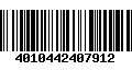 Código de Barras 4010442407912