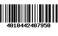 Código de Barras 4010442407950