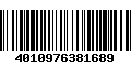 Código de Barras 4010976381689