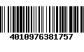 Código de Barras 4010976381757