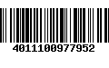 Código de Barras 4011100977952