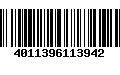 Código de Barras 4011396113942