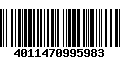 Código de Barras 4011470995983