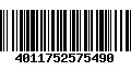 Código de Barras 4011752575490