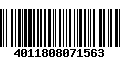 Código de Barras 4011808071563