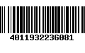 Código de Barras 4011932236081