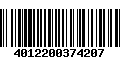 Código de Barras 4012200374207