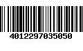 Código de Barras 4012297035050