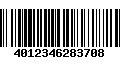 Código de Barras 4012346283708