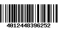 Código de Barras 4012448396252