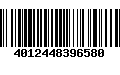 Código de Barras 4012448396580