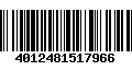 Código de Barras 4012481517966