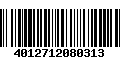 Código de Barras 4012712080313