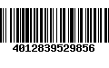 Código de Barras 4012839529856