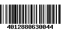 Código de Barras 4012880630044