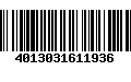 Código de Barras 4013031611936