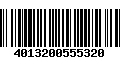 Código de Barras 4013200555320