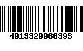 Código de Barras 4013320066393