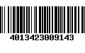 Código de Barras 4013423009143