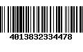 Código de Barras 4013832334478