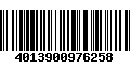 Código de Barras 4013900976258