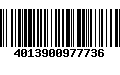 Código de Barras 4013900977736