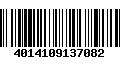 Código de Barras 4014109137082