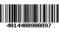 Código de Barras 4014400900897