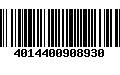 Código de Barras 4014400908930