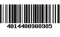 Código de Barras 4014400908985