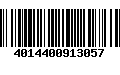 Código de Barras 4014400913057