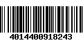 Código de Barras 4014400918243