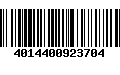 Código de Barras 4014400923704