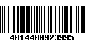 Código de Barras 4014400923995