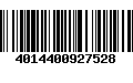 Código de Barras 4014400927528