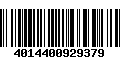 Código de Barras 4014400929379