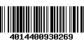 Código de Barras 4014400930269