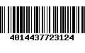 Código de Barras 4014437723124