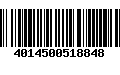 Código de Barras 4014500518848