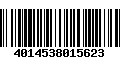 Código de Barras 4014538015623