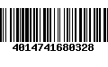 Código de Barras 4014741680328