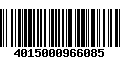 Código de Barras 4015000966085