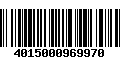 Código de Barras 4015000969970