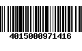 Código de Barras 4015000971416