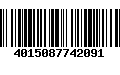 Código de Barras 4015087742091