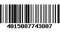 Código de Barras 4015087743807