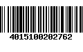 Código de Barras 4015100202762