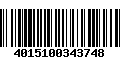 Código de Barras 4015100343748